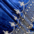 Cut Dana Thread Sequins Work Velvet Fabric-F5198
